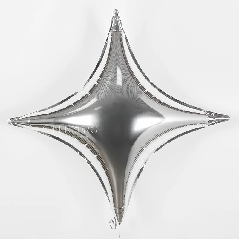 Шар из фольги «Звезда Сириус» 37″ (серебро)