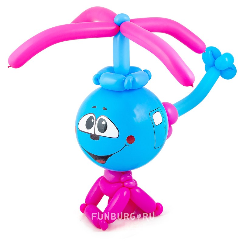 Фигура из шаров «Голубой вертолет»