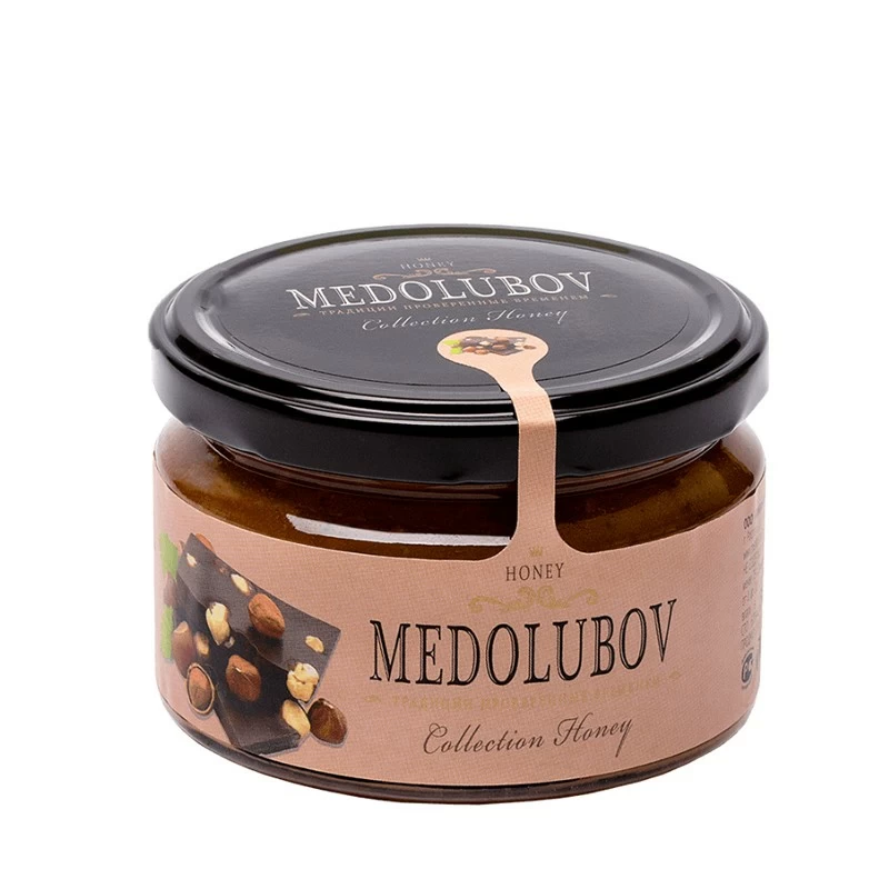 Крем-мёд Медолюбов «Фундук и шоколад»