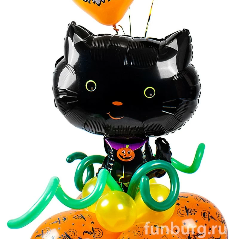 Фигура из шаров «Счастливый котенок»