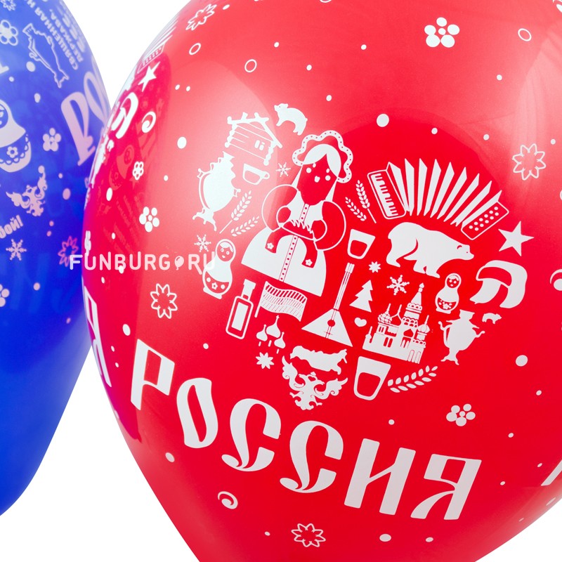 Воздушные шары «Россия»