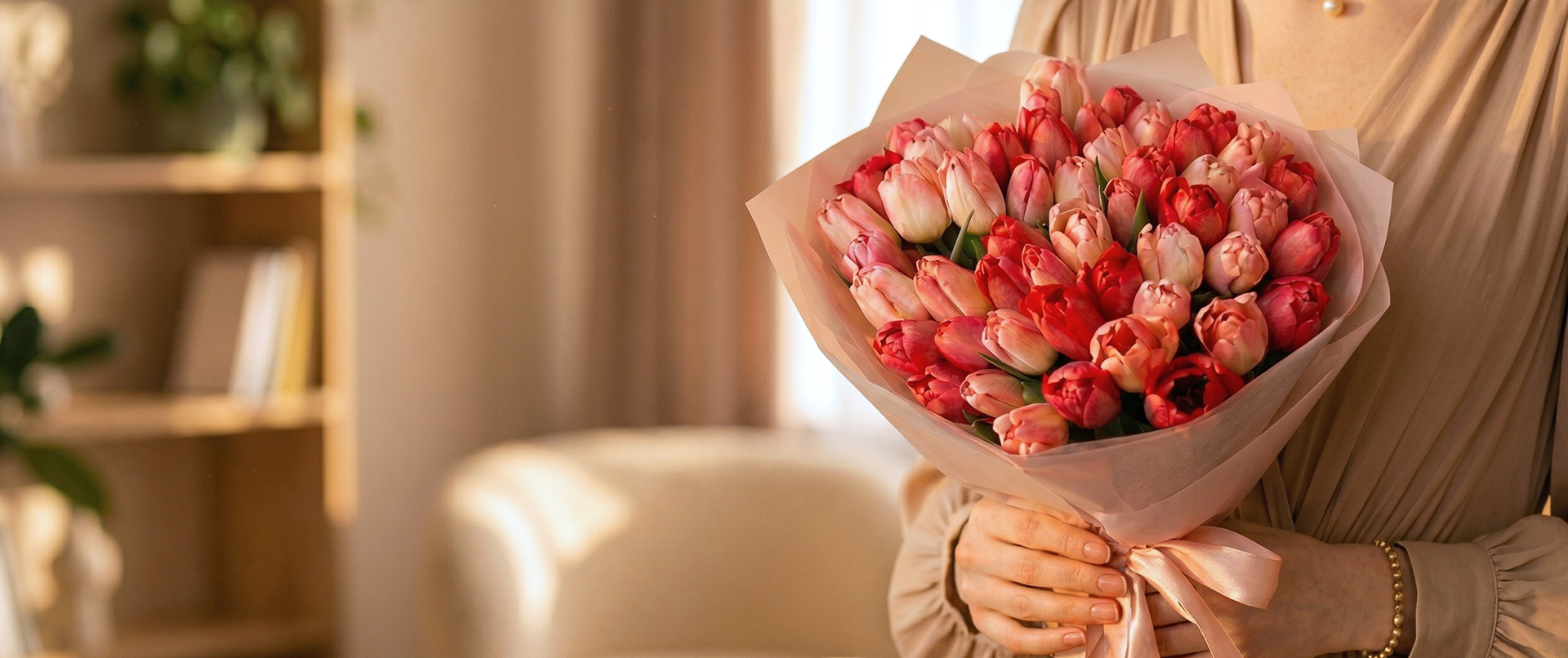 Свежие тюльпаны