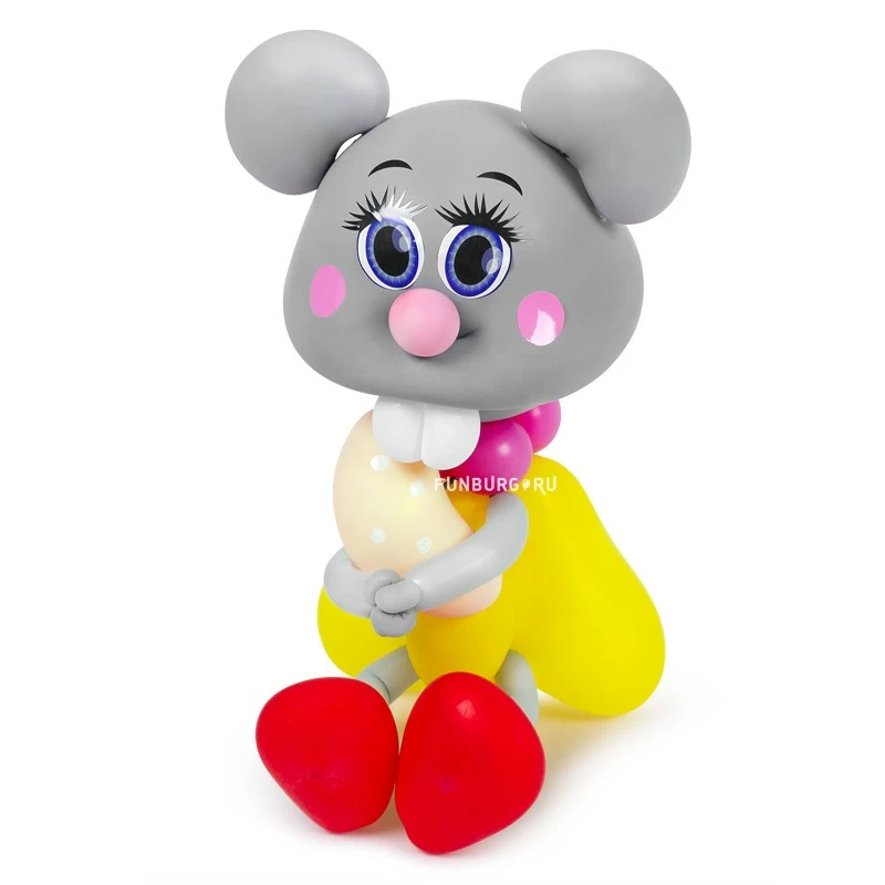 Фигура из шаров «Мышка»