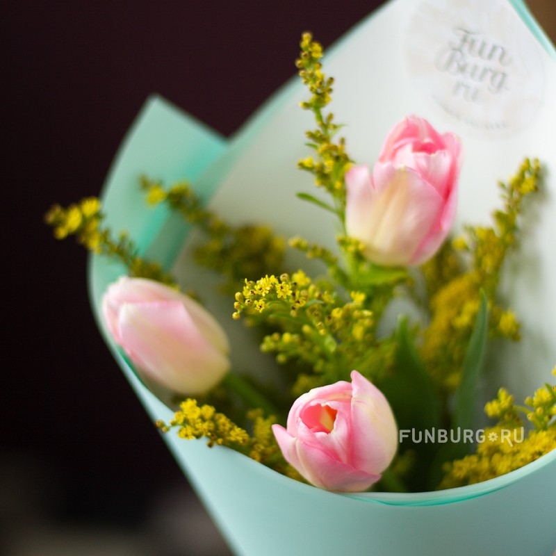 Букет тюльпанов «Шепот весны»