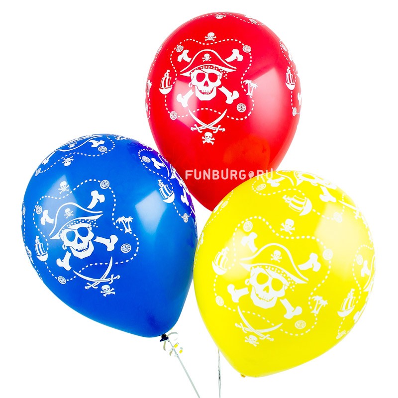 Воздушные шары «Пираты ассорти»