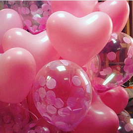 «Розовые сердца»