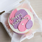 Бенто-торт «Happy Birthday» (двухцветный)