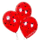 Воздушные шары «Сердечки 2»
