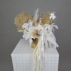 Готовая интерьерная композиция из сухоцветов №6