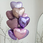 Связка сердец «Аметист»