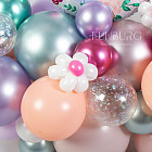 Маленькая фигура «Happy Birthday!» (flowers)