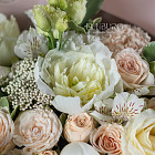 Авторский букет «Cream Brulee» L