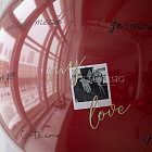 Большой стеклянный шар «Любовь без границ» 24″ с фотографией