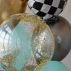 Набор: связка и гоночная машинка «Rally» (в голубом)