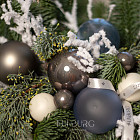 Цветы в шляпной коробке «Метелица»