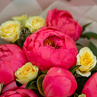 Дуобукет «Малиновый лимонад»