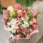 Букет из альстромерий «Кадриль»