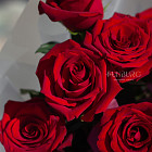 Монобукет из сортовых роз «Кармен»