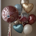 Набор: большой шар и связка «Normandie»