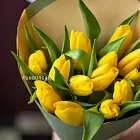 Букет из тюльпанов «Весеннее солнце»