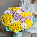 Букет хризантем «Пенелопа»