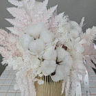 Готовая интерьерная композиция из сухоцветов №5