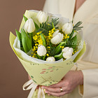 Букет тюльпанов «Привет, весна!»