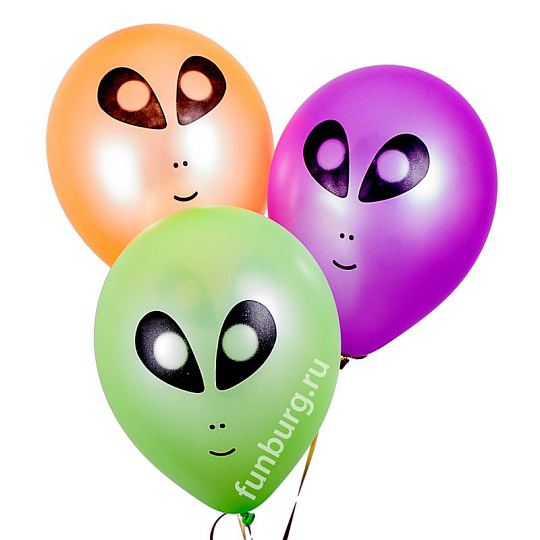 Воздушные шары «Инопланетяне»