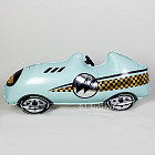 Шар с воздухом «Гоночная машинка» (голубая)