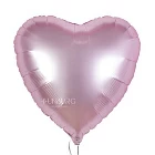 Шар из фольги «Сердце Satin (розовый)»