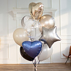 Набор: стеклянный шар и связка «Лучшему»