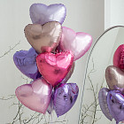 Связка сердец «Ежевика»