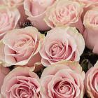 Монобукет из роз Pink Mondial S