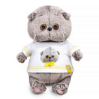 Мягкая игрушка «Басик Baby» в футболке с автопортретом