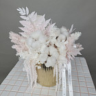 Готовая интерьерная композиция из сухоцветов №5