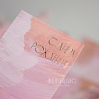 Открытка «С Днём рождения!» (пудра)