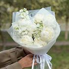 Букет из маттиолы «Воздушное суфле»