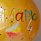 Набор: стеклянный шар и связка шаров «Jungle»