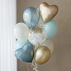 Большой стеклянный шар «Welcome Home (мальчик)» 24″