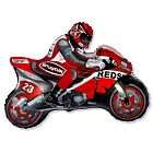 Шар из фольги «Красный мотоцикл»