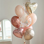 Набор: стеклянный шар и связка «Мамочке»