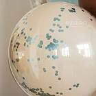 Стеклянный шар с декором 18″/40 см (без надписи)