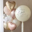 Набор: большой шар и связка «Welcome Home» (девочка)