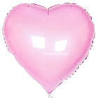 Шар из фольги «Большое розовое сердце» 32″