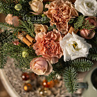 Композиция из цветов «Яблочный штрудель»