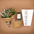 Набор «Зимняя композиция в корзине своими руками»