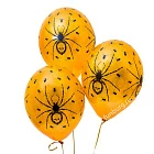 Воздушные шары «Оранжевые пауки»