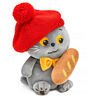 Мягкая игрушка «Басик» в берете и с багетом