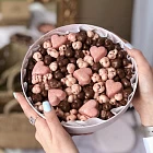 Набор бельгийского шоколада «Клубничная любовь»
