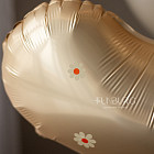 Набор: большой шар, цифра и связка «Янтарный мёд»